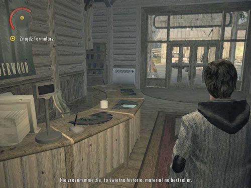 Wróć z formularzem do Rustyego - Alan Wake: Park Narodowy Elderwood (1) | Odcinek 2- Opętany | Solucja - Alan Wake - poradnik do gry