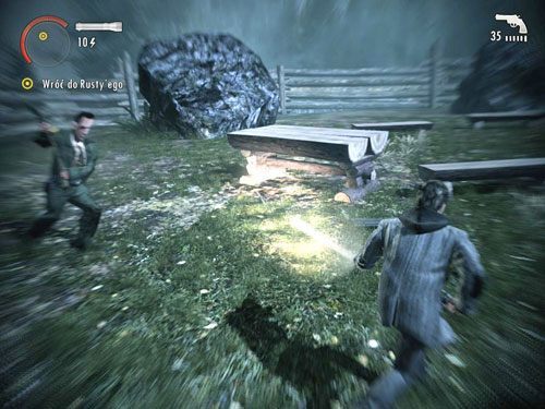 Zobaczysz wielką dziurę w ścianie obok - Alan Wake: Park Narodowy Elderwood (1) | Odcinek 2- Opętany | Solucja - Alan Wake - poradnik do gry