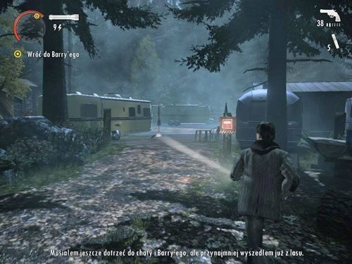 Barry zadzwoni - Alan Wake: Park Narodowy Elderwood (4) | Odcinek 2- Opętany | Solucja - Alan Wake - poradnik do gry