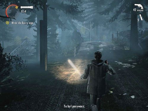 Natkniesz się na sporą grupkę wrogów - Alan Wake: Park Narodowy Elderwood (4) | Odcinek 2- Opętany | Solucja - Alan Wake - poradnik do gry