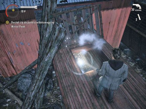 Znajdziesz się na dachu wagonu - Alan Wake: Mirror Peak (1) | Odcinek 3- Okup | Solucja - Alan Wake - poradnik do gry