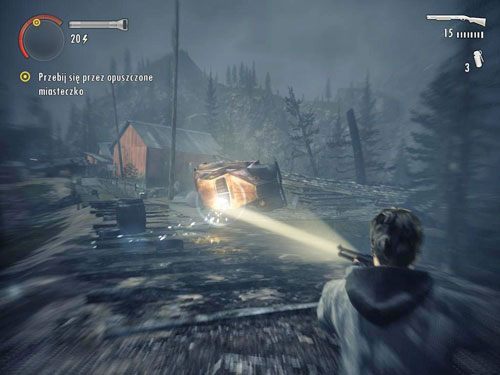 Dotrzesz do opuszczonego miasteczka - Alan Wake: Mirror Peak (2) | Odcinek 3- Okup | Solucja - Alan Wake - poradnik do gry