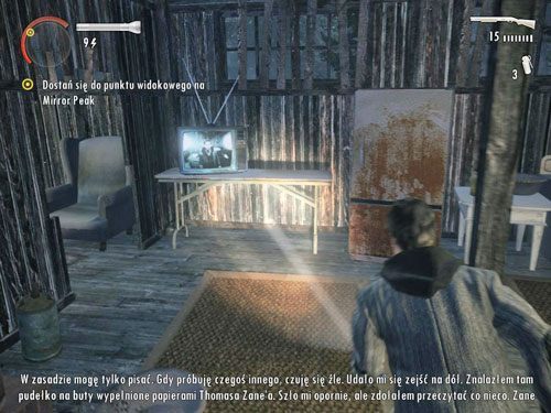 Chatka, niestety, jest zamknięta - Alan Wake: Mirror Peak (2) | Odcinek 3- Okup | Solucja - Alan Wake - poradnik do gry