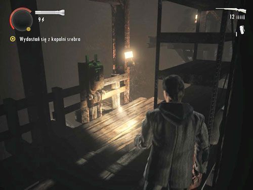 Gdy znajdziesz się po drugiej stronie szybu, wejdź po znajdującej się tam drabinie - Alan Wake: Mirror Peak (3) | Odcinek 3- Okup | Solucja - Alan Wake - poradnik do gry