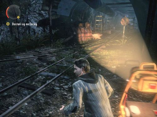 Gdy tylko zejdziesz z mostu kolejowego, skręć w lewo - Alan Wake: Farma Andersonów (1) | Odcinek 4- Prawda | Solucja - Alan Wake - poradnik do gry