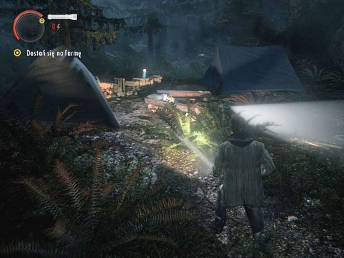 Biegnij ile sił w nogach do najbliższego źródła światła - Alan Wake: Farma Andersonów (1) | Odcinek 4- Prawda | Solucja - Alan Wake - poradnik do gry