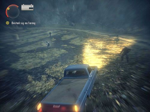 Jadąc dalej, dotrzesz do pól uprawnych - Alan Wake: Farma Andersonów (1) | Odcinek 4- Prawda | Solucja - Alan Wake - poradnik do gry