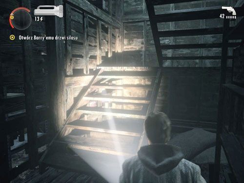 Wejdź do budynku razem z Barrym - Alan Wake: Farma Andersonów (2) | Odcinek 4- Prawda | Solucja - Alan Wake - poradnik do gry