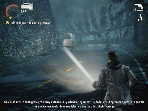 Spotkasz tam Barryego - Alan Wake: Nocne życie Bright Falls (2) | Odcinek 5- Pstrykacz | Solucja - Alan Wake - poradnik do gry