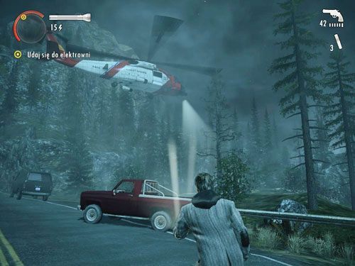 Na moście zaatakują Cię ptaki - Alan Wake: Elektrownia Bright Falls (1) | Odcinek 5- Pstrykacz | Solucja - Alan Wake - poradnik do gry
