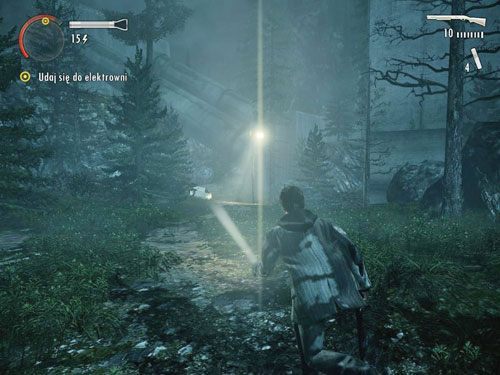 Koniec końców na niebie pojawią się ptaki, które uniemożliwią helikopterowi latanie nad Tobą - Alan Wake: Elektrownia Bright Falls (1) | Odcinek 5- Pstrykacz | Solucja - Alan Wake - poradnik do gry