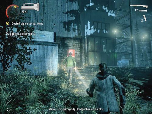 Dojdziecie do windy - Alan Wake: Elektrownia Bright Falls (2) | Odcinek 5- Pstrykacz | Solucja - Alan Wake - poradnik do gry