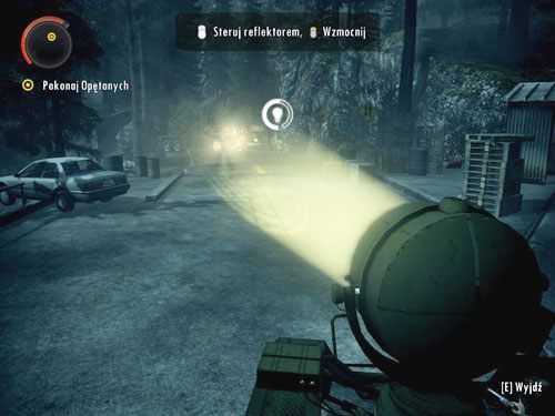 Zaatakuje Cię pokaźna grupa wrogów - Alan Wake: Elektrownia Bright Falls (2) | Odcinek 5- Pstrykacz | Solucja - Alan Wake - poradnik do gry