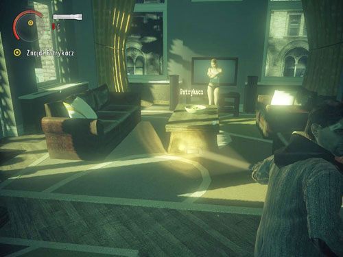 Po przerywniku filmowym akcja przeniesie się do mieszkania Alana - Alan Wake: Leże Mroku | Odcinek 6- Odjazd | Solucja - Alan Wake - poradnik do gry
