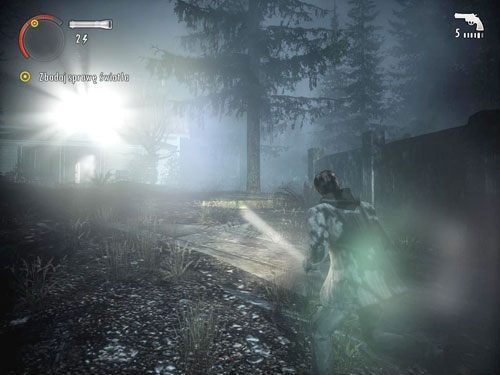Opuść restaurację tylnymi drzwiami - tymi, które wyważył jeden z przeciwników - Alan Wake: Odcinek specjalny 1- Sygnał (1) | Odcinki specjalne | Solucja - Alan Wake - poradnik do gry