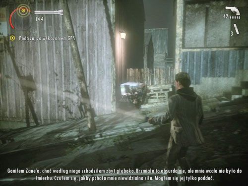 W niewielkim parku czeka Cię nieco większa walka - warto wspomóc się granatem lub flarami - Alan Wake: Odcinek specjalny 1- Sygnał (1) | Odcinki specjalne | Solucja - Alan Wake - poradnik do gry