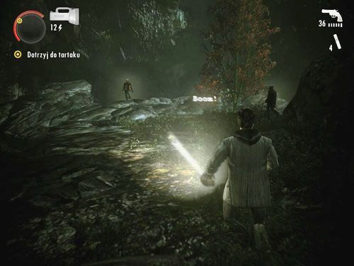 Biegnij dalej, aż zauważysz w oddali tartak - Alan Wake: Odcinek specjalny 1- Sygnał (2) | Odcinki specjalne | Solucja - Alan Wake - poradnik do gry