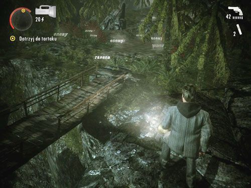 Przejdź przez pierwszy wagon i skręć w lewo - Alan Wake: Odcinek specjalny 1- Sygnał (2) | Odcinki specjalne | Solucja - Alan Wake - poradnik do gry