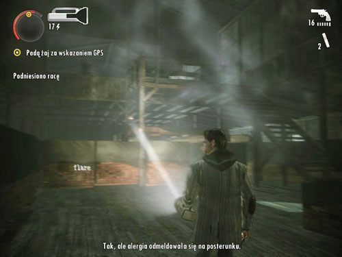 Po wejściu do środka warto od razu rozpocząć destrukcję butli z gazem, które czasem mogą stworzyć niezłą reakcję łańcuchową zabijając tym samym pobliskich wrogów - Alan Wake: Odcinek specjalny 1- Sygnał (3) | Odcinki specjalne | Solucja - Alan Wake - poradnik do gry