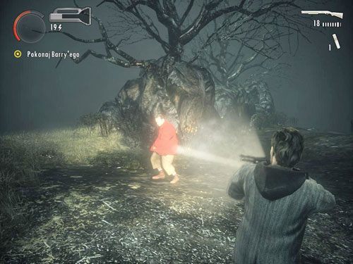 Tuż przed chatą znajdziesz zapas amunicji oraz baterii jak również strzelbę powtarzalną - Alan Wake: Odcinek specjalny 2- Pisarz (3) | Odcinki specjalne | Solucja - Alan Wake - poradnik do gry