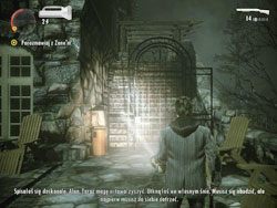 Podczas spotkania z Zaneem kiedy wyjdziesz na zewnątrz zejdź schodkami na dół - gra leży obok kolejnej bramki - Alan Wake: Gry z serii Night Springs | Przedmioty kolekcjonerskie (DLC) - Alan Wake - poradnik do gry