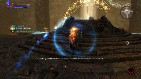 Kawałek dalej czeka na ciebie poszukiwana włócznia - The Great General | Opis przejścia w Kingdoms of Amalur Reckoning - Kingdoms of Amalur: Reckoning - poradnik do gry