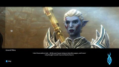 Gdy stwór wreszcie zginie, porozmawiaj z panią generał, a zakończysz zadanie - The Great General | Opis przejścia w Kingdoms of Amalur Reckoning - Kingdoms of Amalur: Reckoning - poradnik do gry