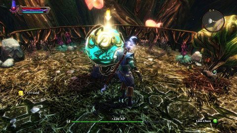 Po walce podnieś pierwszy artefakt, a następnie zabierz Belt of Fluidity ukryty w skrzyni na zachodzie - The Wolds (3) | Zadania poboczne w Kingdoms of Amalur Reckoning - Kingdoms of Amalur: Reckoning - poradnik do gry