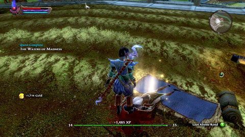 Phlegmatic doprowadzą do śmierci szalonej pary, ale dopiero wyłączenie artefaktu zakończy zadanie - The Wolds (3) | Zadania poboczne w Kingdoms of Amalur Reckoning - Kingdoms of Amalur: Reckoning - poradnik do gry