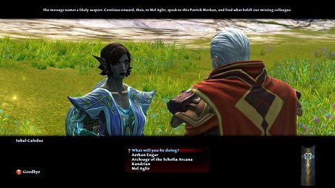 Po krótkiej rozmowie zostaniecie zaatakowani przez grupkę przeciwników - Tala-Rane (3) | Zadania poboczne w Kingdoms of Amalur Reckoning - Kingdoms of Amalur: Reckoning - poradnik do gry