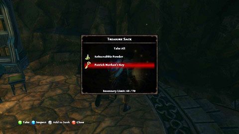 Po zakończeniu starcia, przeszukaj zwłoki nekromanty, zabierz jego klucz i przejdź z jaskini do domu Morkana - Tala-Rane (3) | Zadania poboczne w Kingdoms of Amalur Reckoning - Kingdoms of Amalur: Reckoning - poradnik do gry