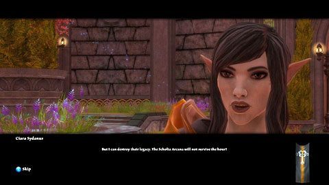 Porozmawiaj z nią, a chwilę później rozpocznie się finałowe starcie - Tala-Rane (5) | Zadania poboczne w Kingdoms of Amalur Reckoning - Kingdoms of Amalur: Reckoning - poradnik do gry