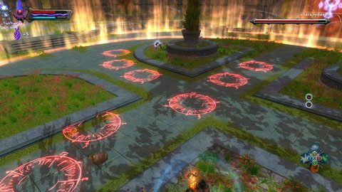 Wyjątek stanowią stawiane na ziemi czerwone pola, które wybuchają przy zetknięciu z twoim bohaterem - Tala-Rane (5) | Zadania poboczne w Kingdoms of Amalur Reckoning - Kingdoms of Amalur: Reckoning - poradnik do gry