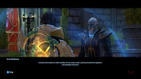 Po zakończeniu starcia podbiegnie do ciebie Eran Methneen - Tala-Rane (5) | Zadania poboczne w Kingdoms of Amalur Reckoning - Kingdoms of Amalur: Reckoning - poradnik do gry