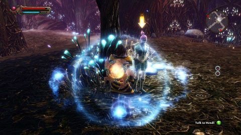 Pomoże ci w tym kobieta o imieniu Hendi, którą spotkasz za po wejściu do jaskini - Kandrian I (2) | Zadania poboczne w Kingdoms of Amalur Reckoning - Kingdoms of Amalur: Reckoning - poradnik do gry