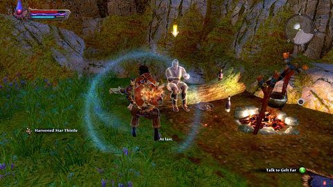 Bez względu na osobę, od której przyjmiesz zlecenie, musisz udać w północno-zachodni róg Cradle of Summer, gdzie czeka na ciebie drugi ze złodziei - Gelt Far M10(3) - Forsaken Plain II | Zadania poboczne w Kingdoms of Amalur Reckoning - Kingdoms of Amalur: Reckoning - poradnik do gry