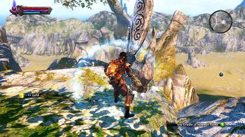 Kamień znajdziesz przed doliną prowadzącą do Cradle of Summer - Cradle of Summer | Kamienie Lorestone w Kingdoms of Amalur Reckoning - Kingdoms of Amalur: Reckoning - poradnik do gry