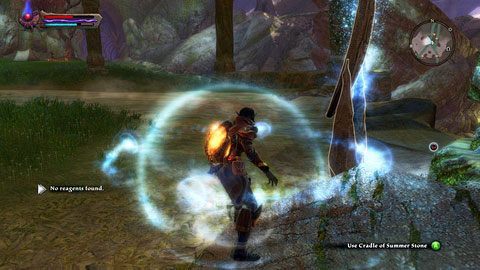 Kamień umieszczono między rzekami w południowej części lokacji - Cradle of Summer | Kamienie Lorestone w Kingdoms of Amalur Reckoning - Kingdoms of Amalur: Reckoning - poradnik do gry