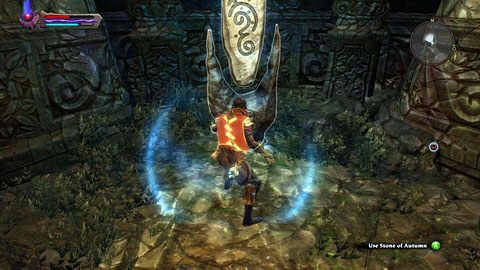 Drugi stoi w południowej cześci ruin - Fall | Kamienie Lorestone w Kingdoms of Amalur Reckoning, Kraina Plains of Erathell - Kingdoms of Amalur: Reckoning - poradnik do gry