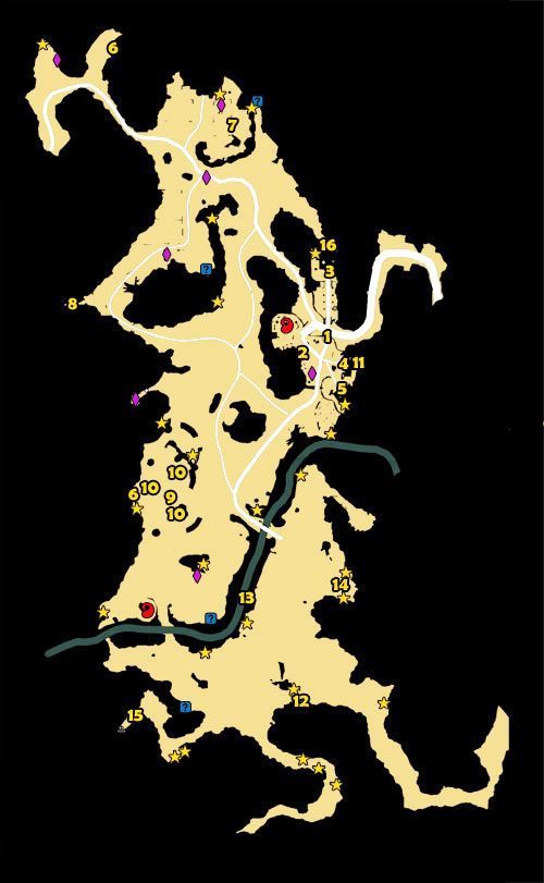 1 - Tirins Rest - M7, M8 - Galafor-Acatha, Forsaken Plain I | Mapy Kingdoms of Amalur Reckoning - Kingdoms of Amalur: Reckoning - poradnik do gry