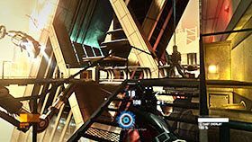 Teraz skieruj się na koniec holu w którym walczyłeś, do drzwi oświetlonych czerwonym światłem alarmowym - Rozdział 2- Assault on Aspari | Kampania w Syndicate - Syndicate - singleplayer - poradnik do gry