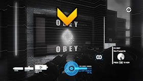 Po wyjściu z windy znajdziesz się na tarasie, na którym od razu zostaniesz zaatakowany, ale biorąc pod uwagę że masz Miniguna nie będzie to miało wielkiego znaczenia ;) Przy schodach, na lewej ścianie znajdują się ekrany, a na jednym z nich widnieje logo Cayman Global - Rozdział 8- Cayman Global | Kampania w Syndicate - Syndicate - singleplayer - poradnik do gry