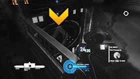 Od razu po wyjściu z windy podejdź do okna (nie przejmuj się dwoma przeciwnikami po drugiej stronie korytarza) i wyjrzyj przez okno - Rozdział 11- Ramon | Kampania w Syndicate - Syndicate - singleplayer - poradnik do gry