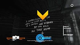 Zanim wyjdziesz z tego pomieszczenia spójrz na ścianę obok drzwi - Rozdział 12- Downzone | Kampania w Syndicate - Syndicate - singleplayer - poradnik do gry