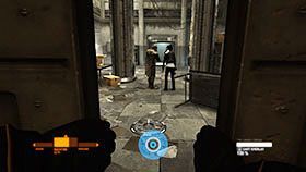 Na samym końcu korytarza, za zamkniętymi drzwiami znajdziesz jeszcze jedną wizytówkę - Rozdział 15- Kris | Kampania w Syndicate - Syndicate - singleplayer - poradnik do gry