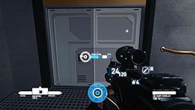 Teras schodami wejdź do korytarza, z którego wychodzili wrogowie - Rozdział 19- Burning Tower | Kampania w Syndicate - Syndicate - singleplayer - poradnik do gry