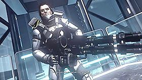 Po przejściu długiego korytarza dotrzesz na pomost, przecinający ogromną halę - Rozdział 20- Jack Denham | Kampania w Syndicate - Syndicate - singleplayer - poradnik do gry