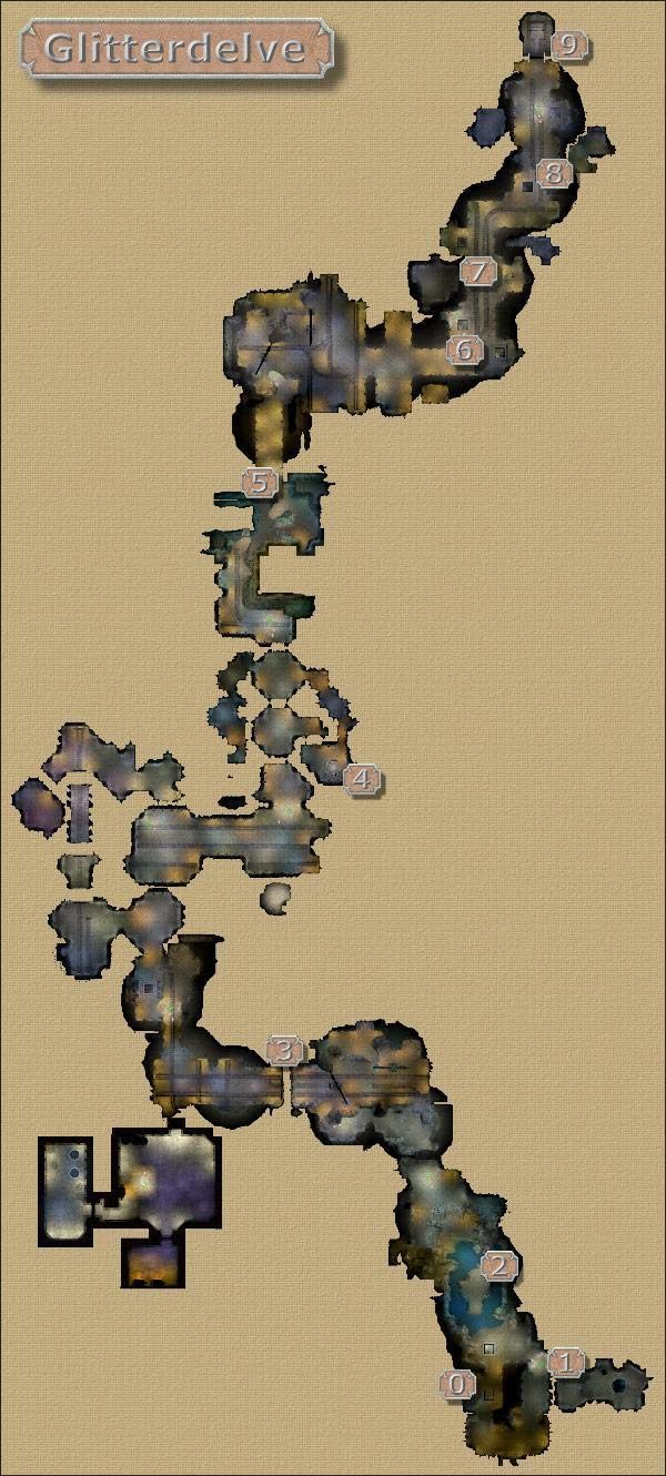 (0) Dwa szyby prowadzące na poprzedni poziom kopalni - Dungeon Siege: Kopalnia Glitterdelve - Dungeon Siege - poradnik do gry