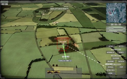 Jedź wzdłuż drogi i eliminuj wrogów wykrytych przez zwiadowców - Bruder Gegen Bruder - Kontratak | Kampania | Wargame European Escalation - Wargame: European Escalation - poradnik do gry