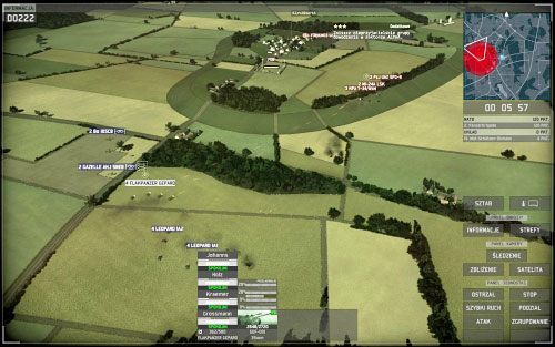 Kiedy zapanujesz nad wzgórzem ustaw oddziały zwiadowcze i czołgi w jego północnej części, dzięki czemu będziesz raził zbliżających się wrogów - Bruder Gegen Bruder - Kontratak | Kampania | Wargame European Escalation - Wargame: European Escalation - poradnik do gry